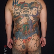 三面大黒天の刺青