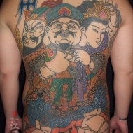 三面大黒天の刺青