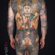 文殊菩薩の刺青