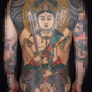 文殊菩薩の刺青6