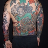 第六天魔王波旬の刺青