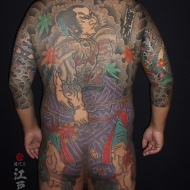 旱地忽律朱気（水滸伝）の刺青