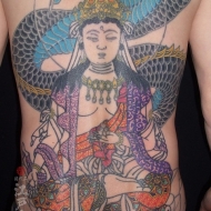 虚空蔵菩薩の刺青