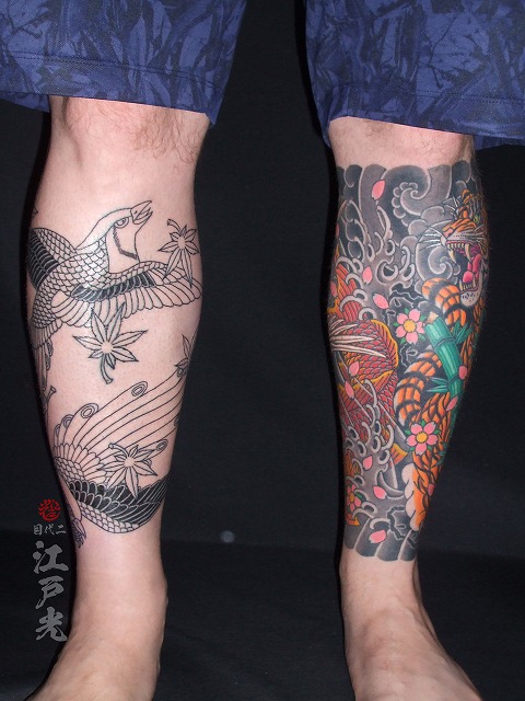 ヤマムスメの刺青タトゥー：東京刺青師二代目江戸光
