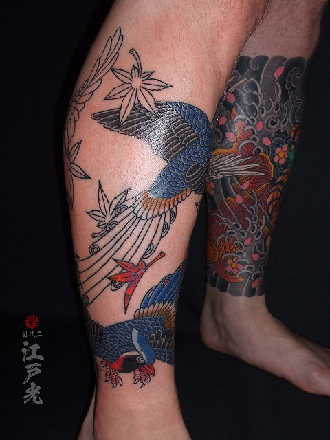 ヤマムスメの刺青タトゥー:東京刺青師二代目江戸光