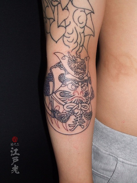 和彫りデザインの刺青 Japanese tattoo | 東京 刺青 タトゥー 和彫り ...